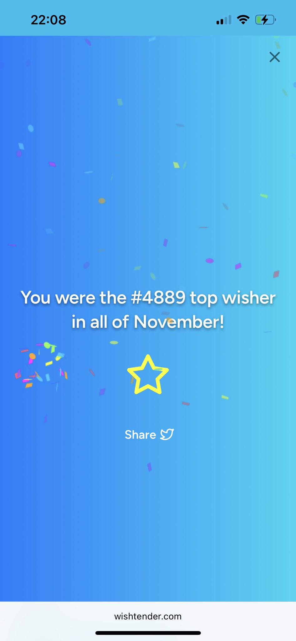 The goal is Top 1000 in 2024 https://www.wishtender.com/austrianalpha 