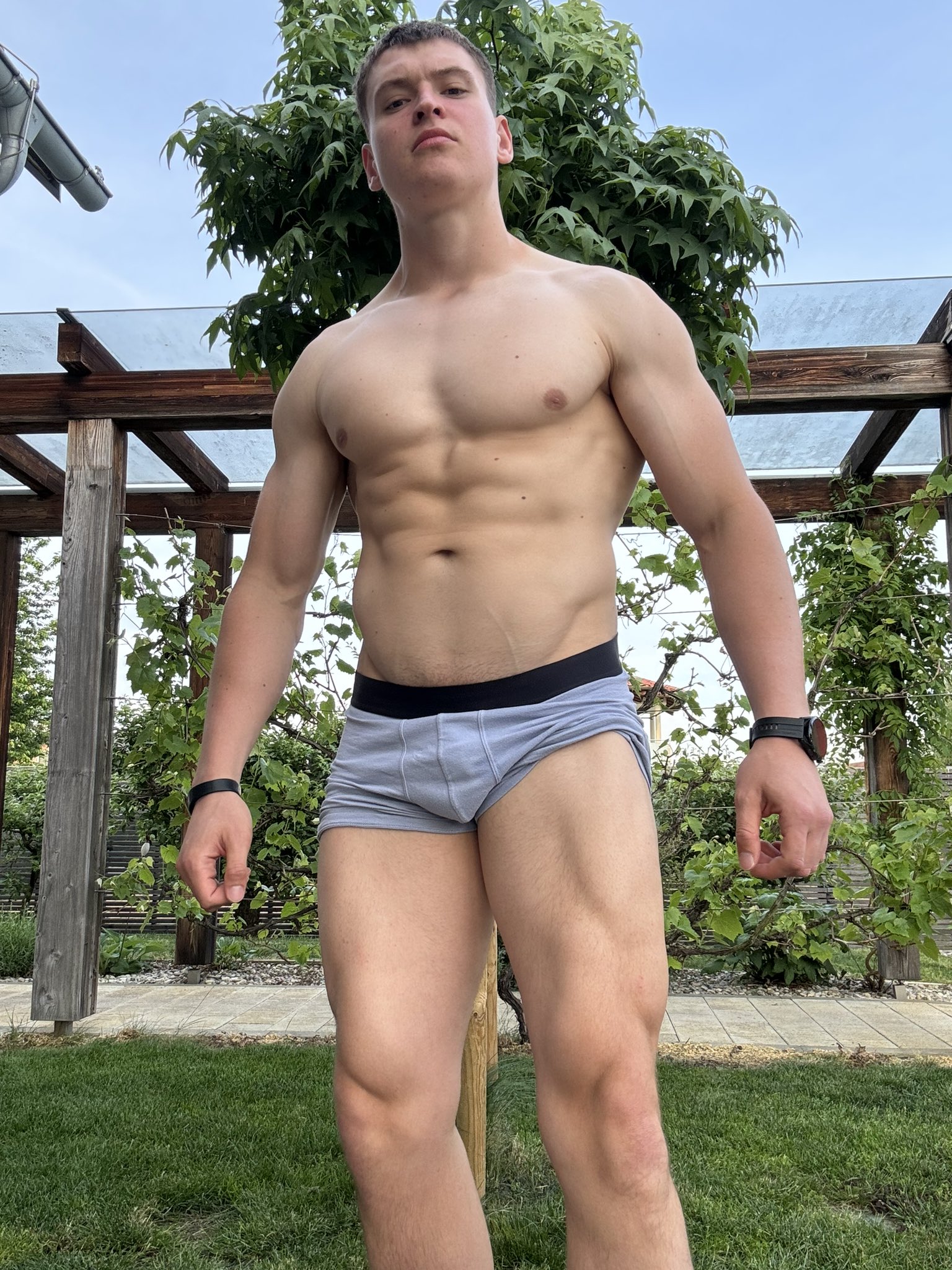 kneel down. 😈 Subscribe your alpha on http://onlyfans.com/bacherhot 😈 