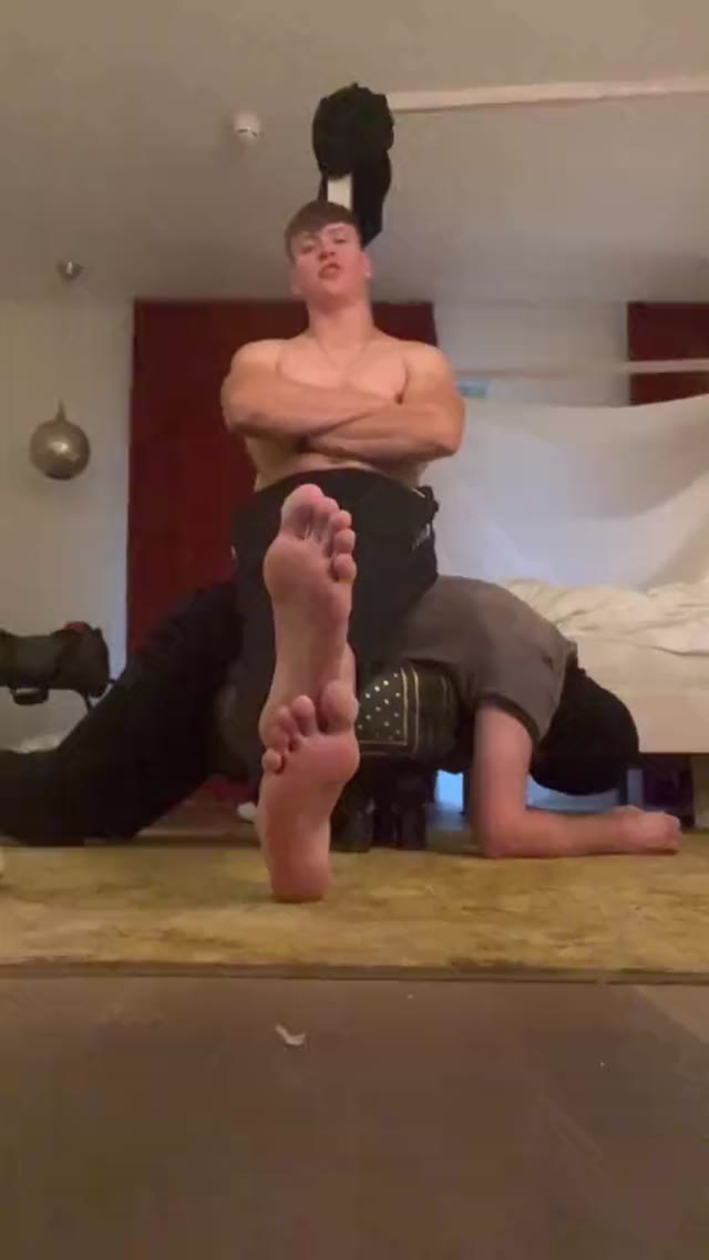 I destroyed this slave today. Full video on http://onlyfans.com/bacherhot😈🤑 