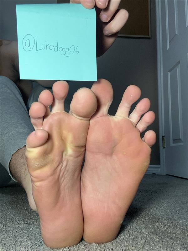 These feet are real. I'm real. You're wallet's in real trouble. 