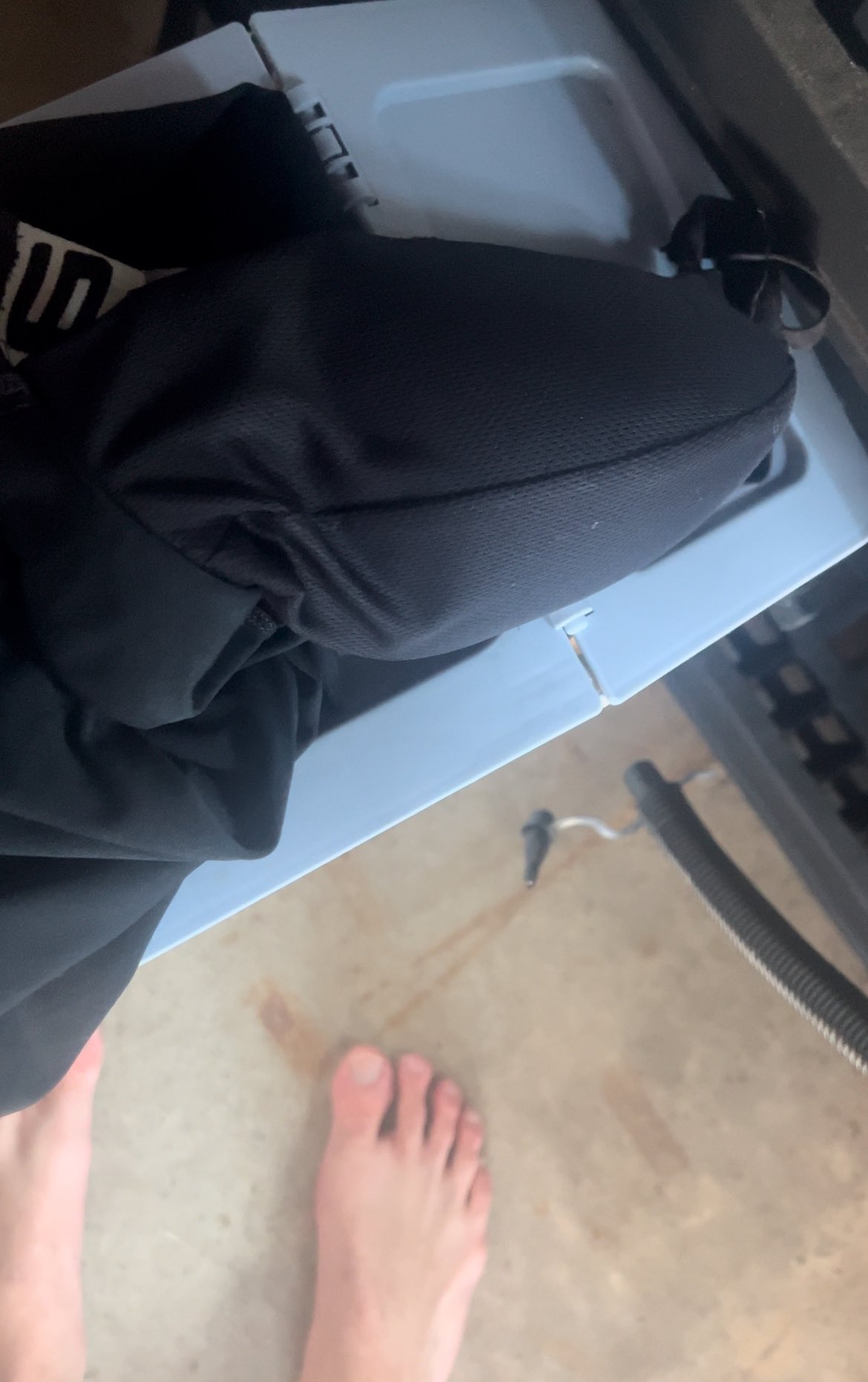 Pick one to smell for the rest of your life: Sweaty hockey jock or giant feet 