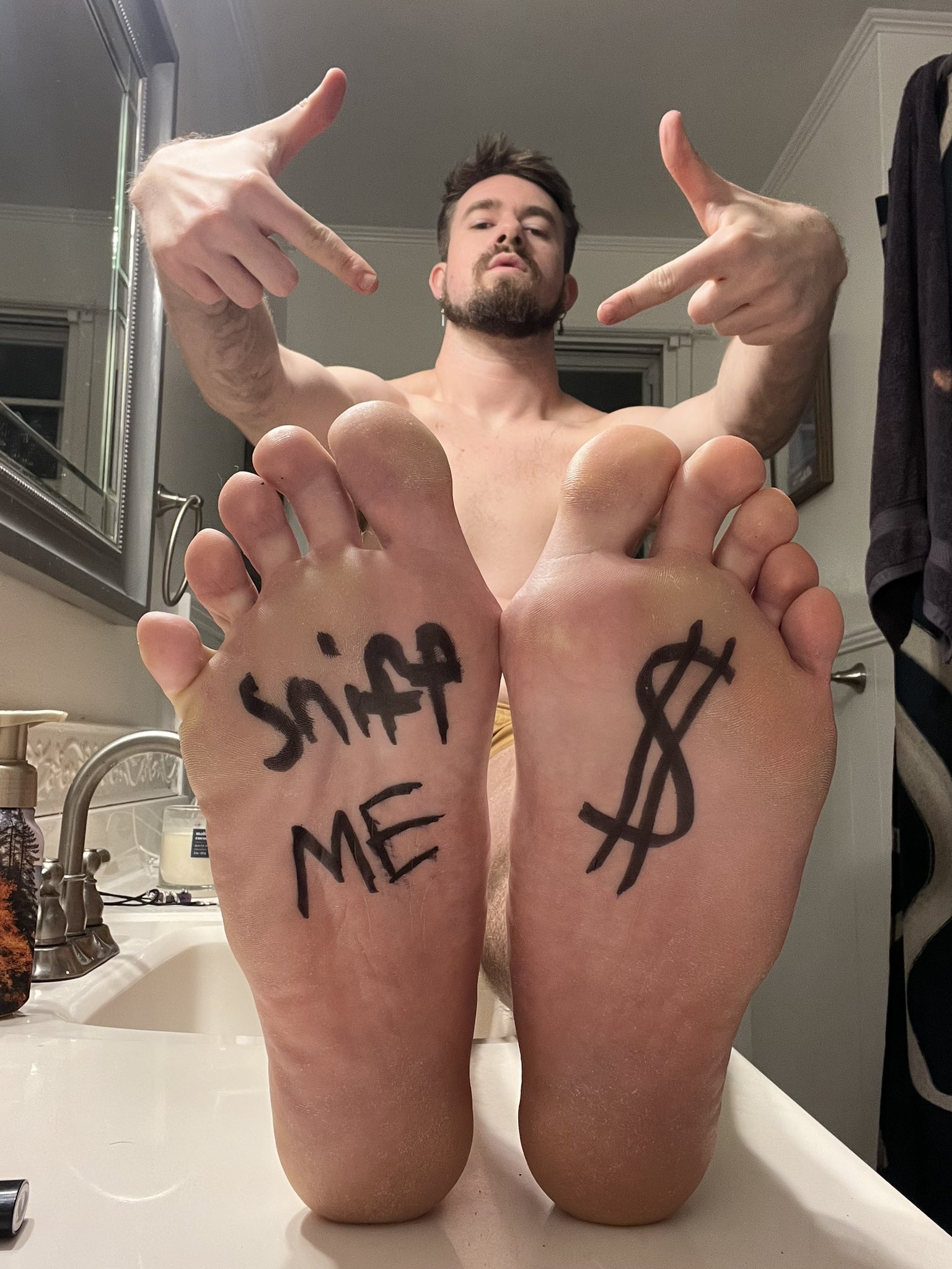 These soles pay better than your excuses. sniff ME, loser. #alphapeyton #findom #paypig #walletdrain #loser #paytobelook #treatyourdom