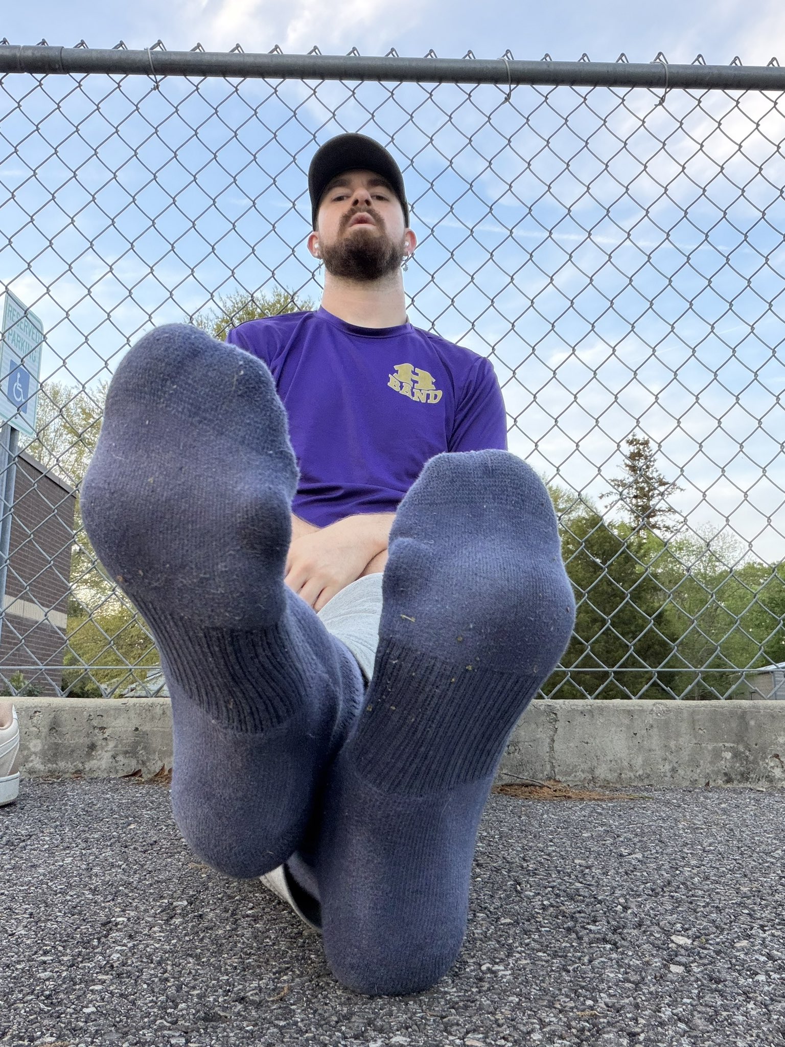 parking lot prince. crumb-sniffer soles. stare for free, pay to breathe the socks.   #findom #cashfag #sockworship #feetfin #feetlicker #pay2breathe #alphapeyton #bigrunnerfeet