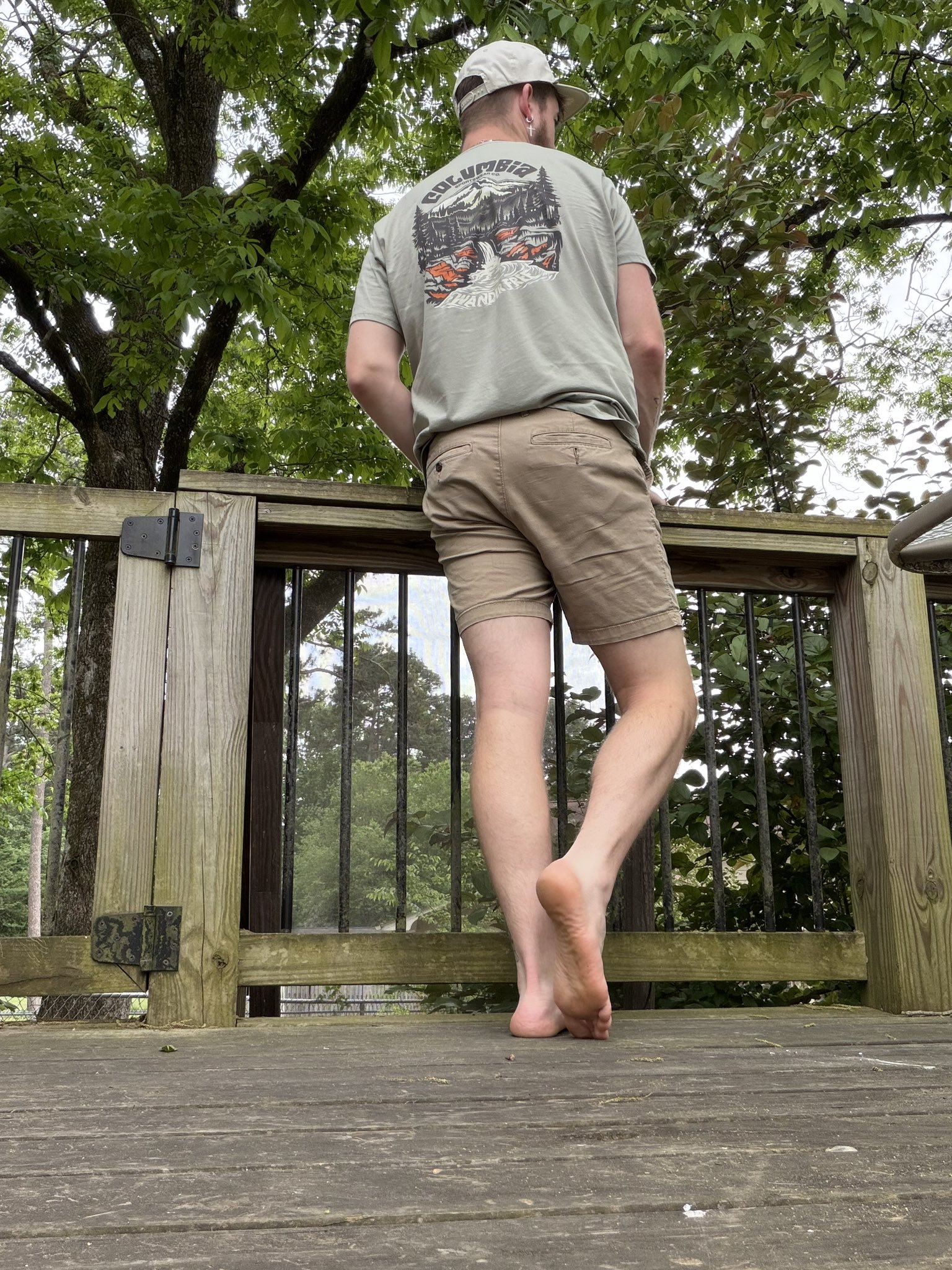 Columbia on my back! Subs under my feet 😈 #alphapeyton #cowboypayton #southernalpha #porchlandlord #barefootalpha #malefeet #feetpics #feetdom #footdomination #footfetish #feetworship #soles #bigfeet #runnerfeet #sockless #findom #paypig #cashslave #mone