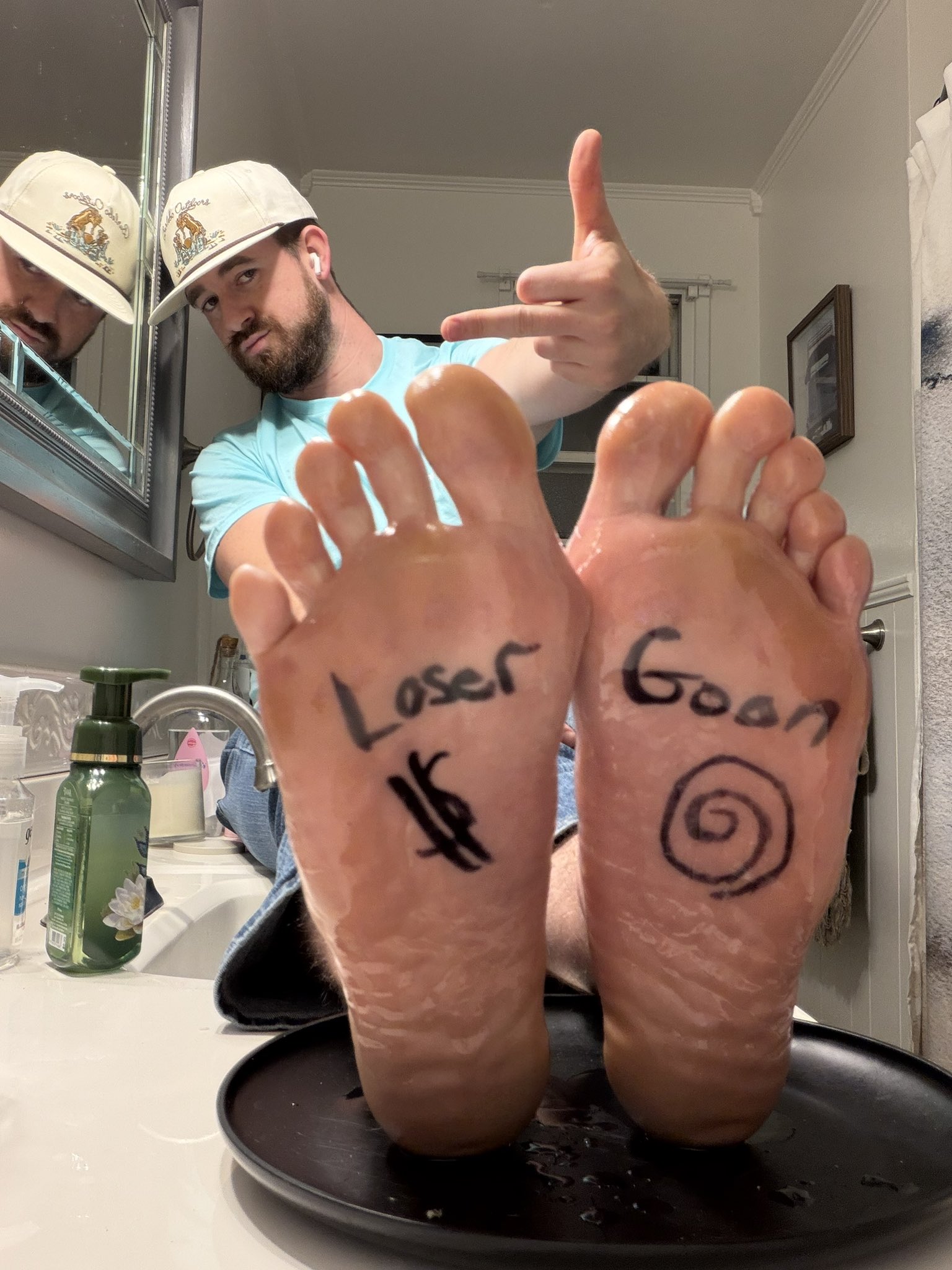 pick your role: loser or goon. either way you’re under my wet soles while your balance circles the drain.
