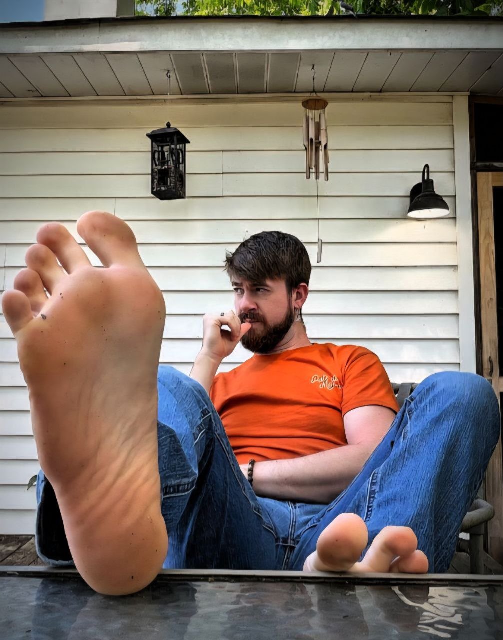 This is what you wanted, isn't it? You're so pathetic! 😈👣  #Findom #Cashmaster #SockWorship #SweatyFeet #PayPig #AlphaFeet #musclegod #alphagod