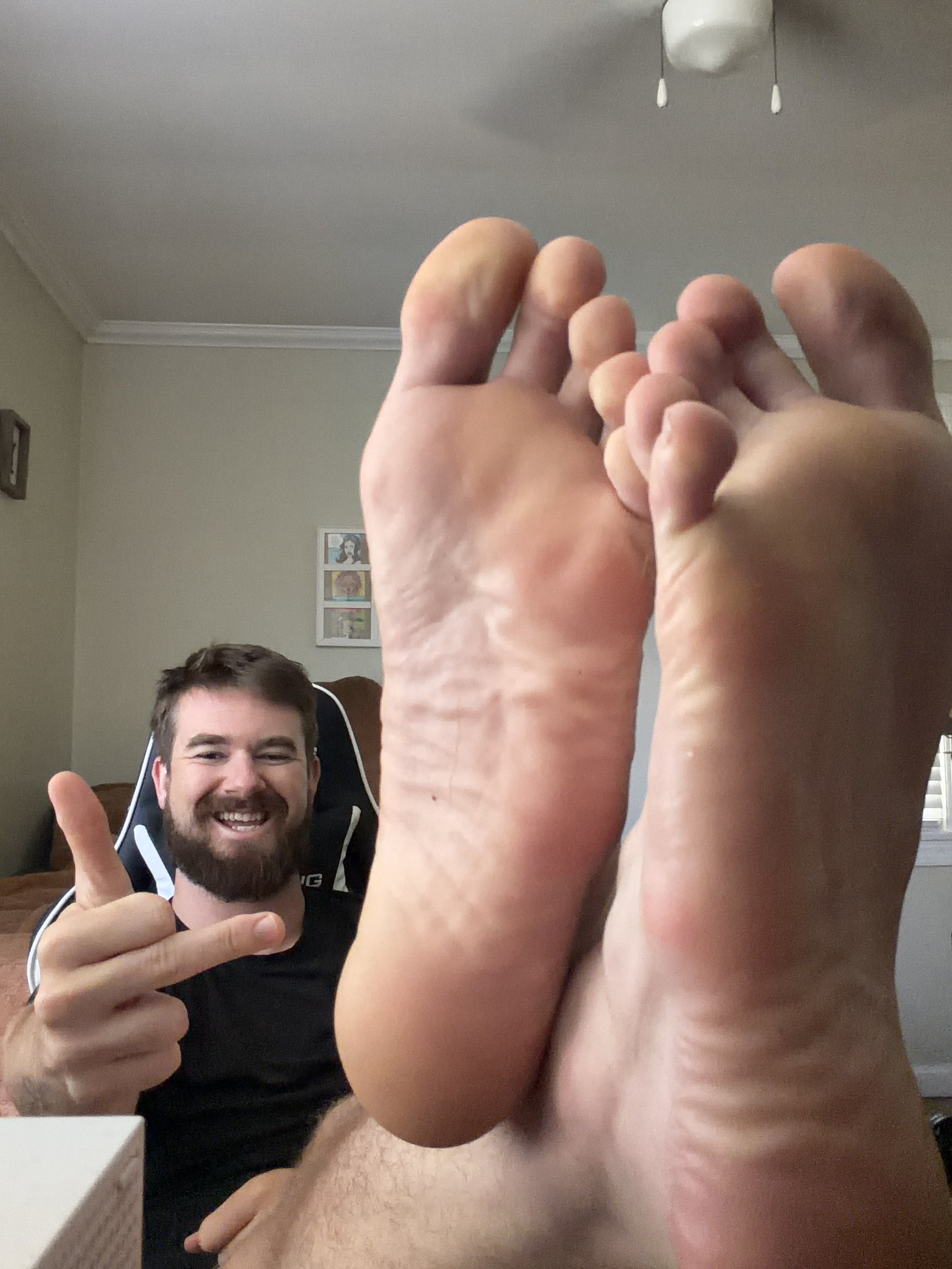 Pray to my size 13 toes. The perfect place does in fact exist just beneath them. #findom