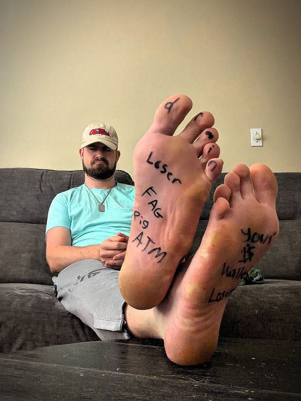 Get lost in my feet. You're nothing without them! 🌀🖕  #FootFetish #Findom #MaleFindom #FinancialDomination #FootDomination #Soles